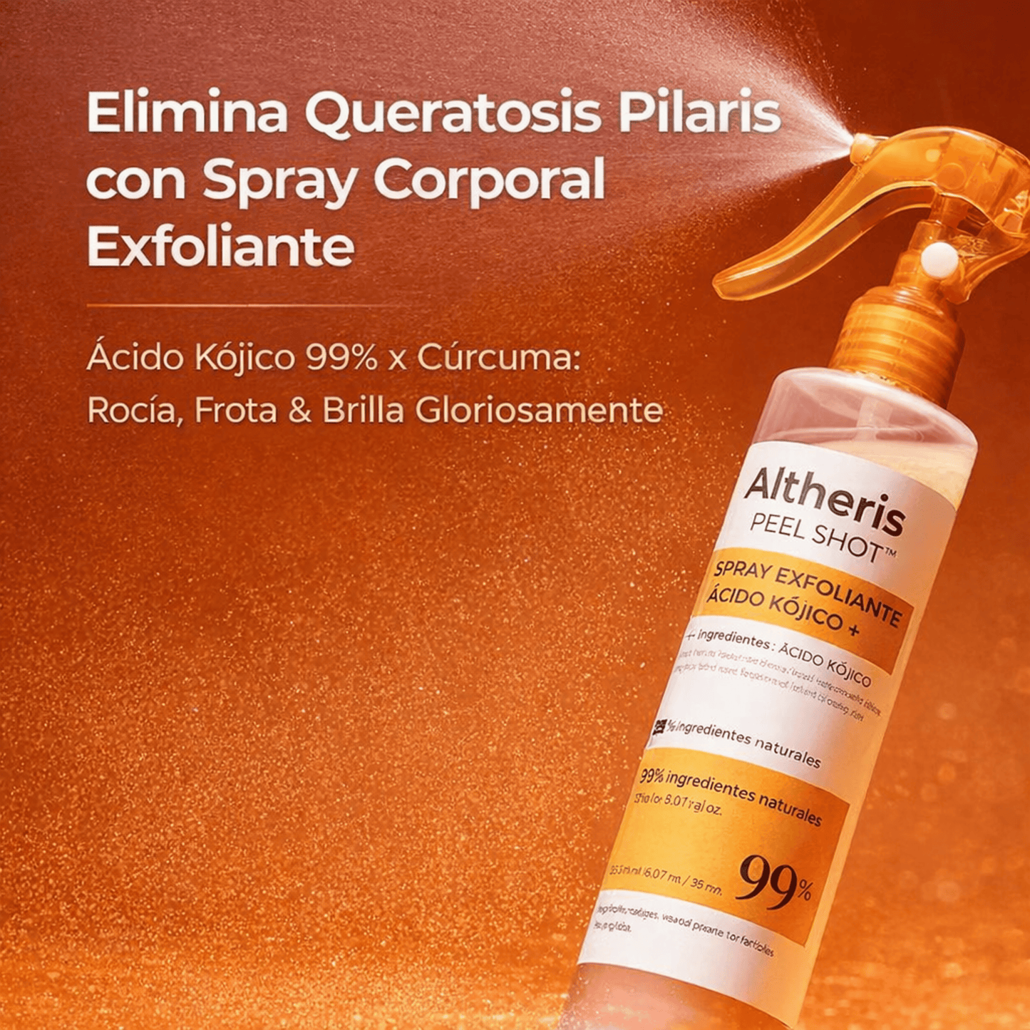 Compra 1 Lleva el 2 GRATIS - Spray Exfoliante Aclarante Intensivo